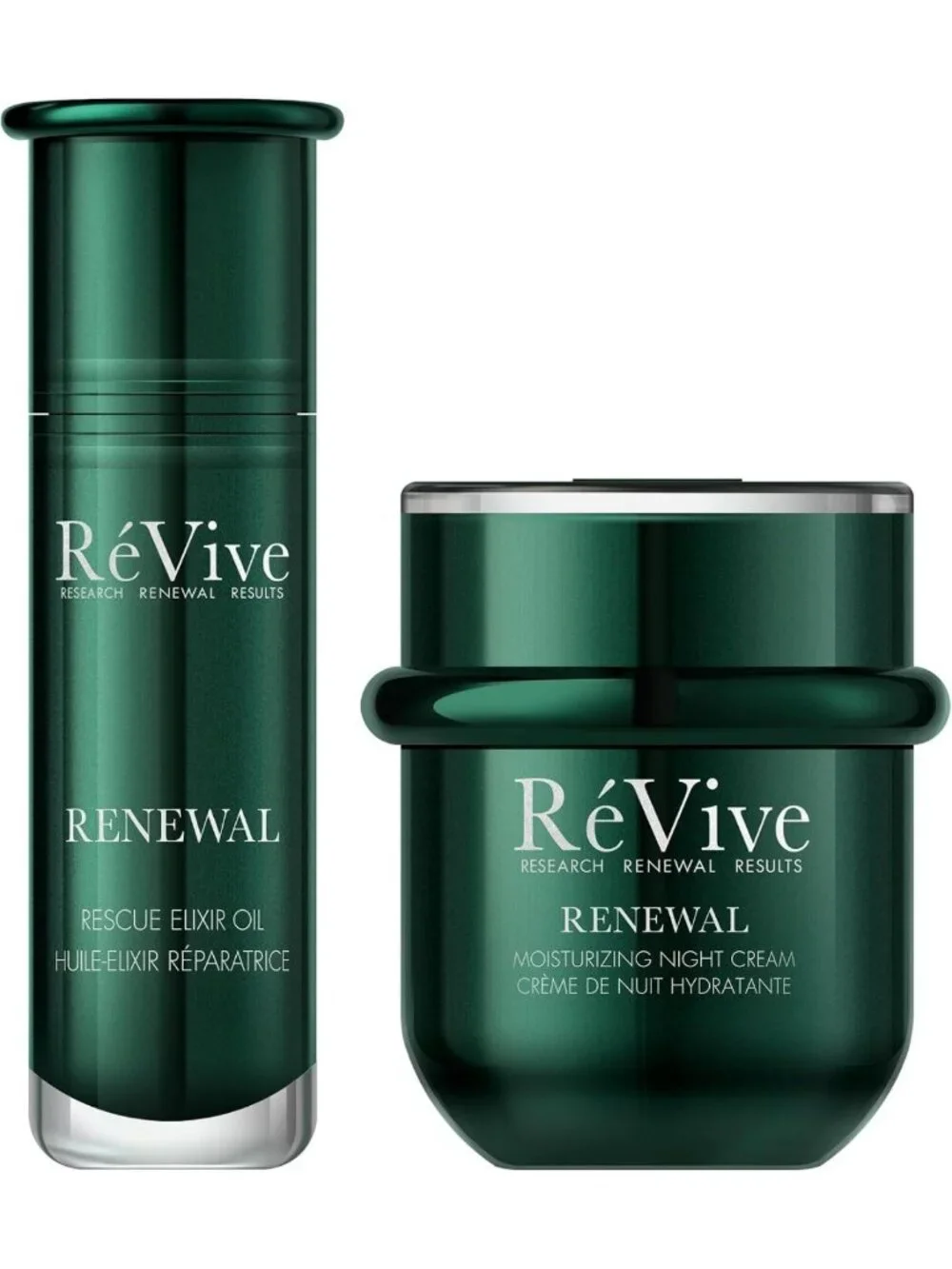 Renewal Discovery Set - Rescue Elixir Oil & Moisturizing Night Cream Trial Kit